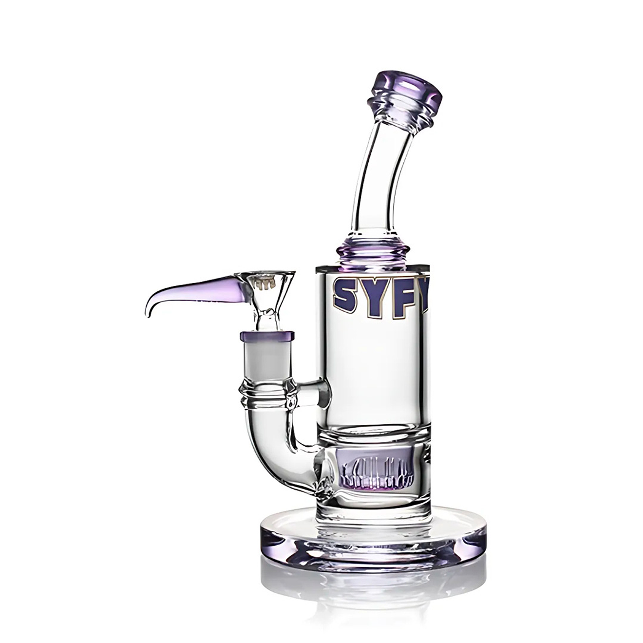 SYFY Bong UFO Perc Rig 23cm 4