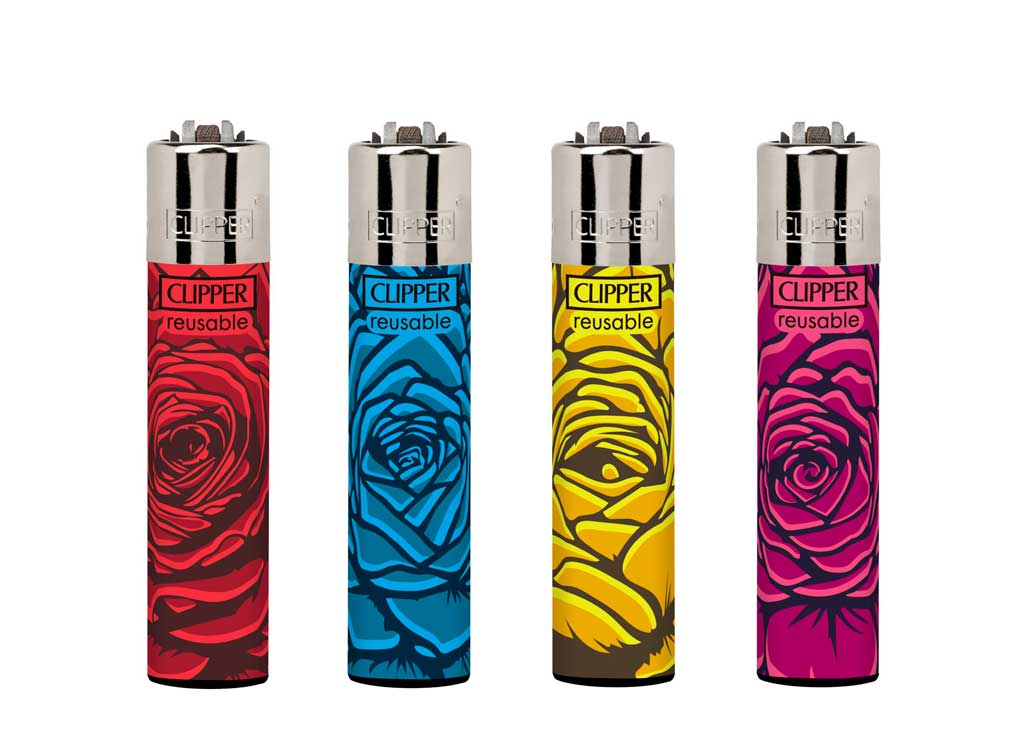 Encendedor Clipper Roses