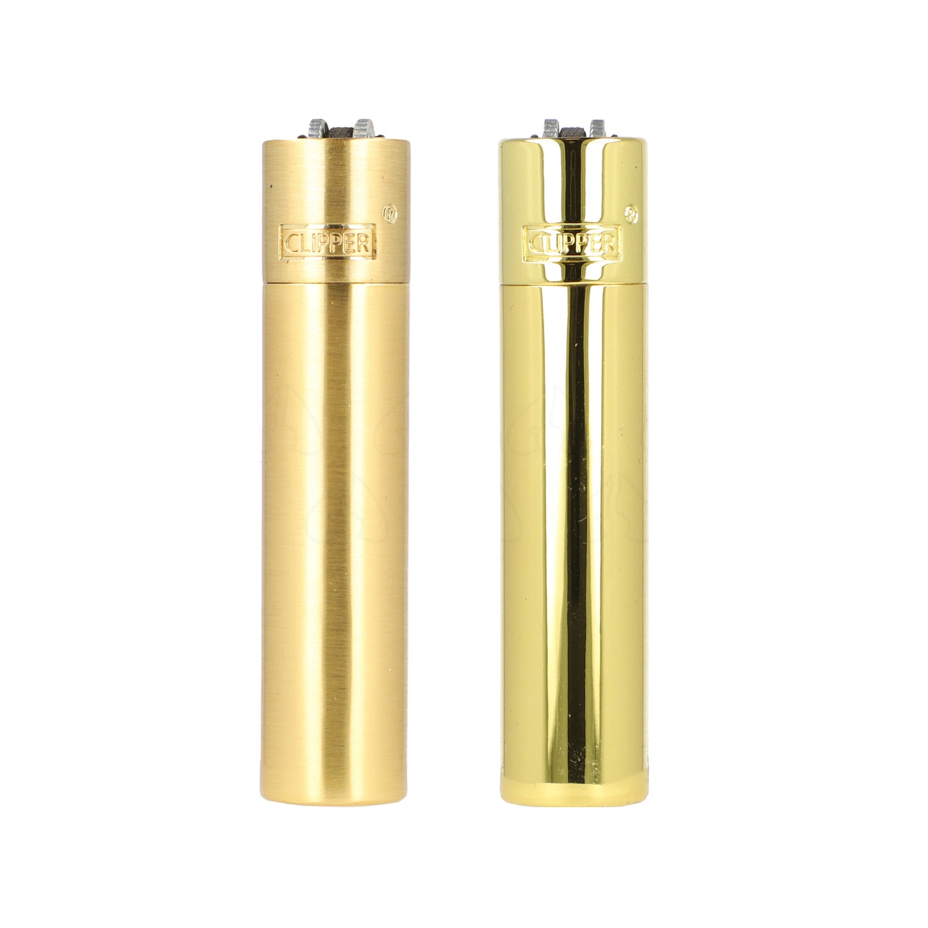 Encendedor Clipper Metálico Gold 2