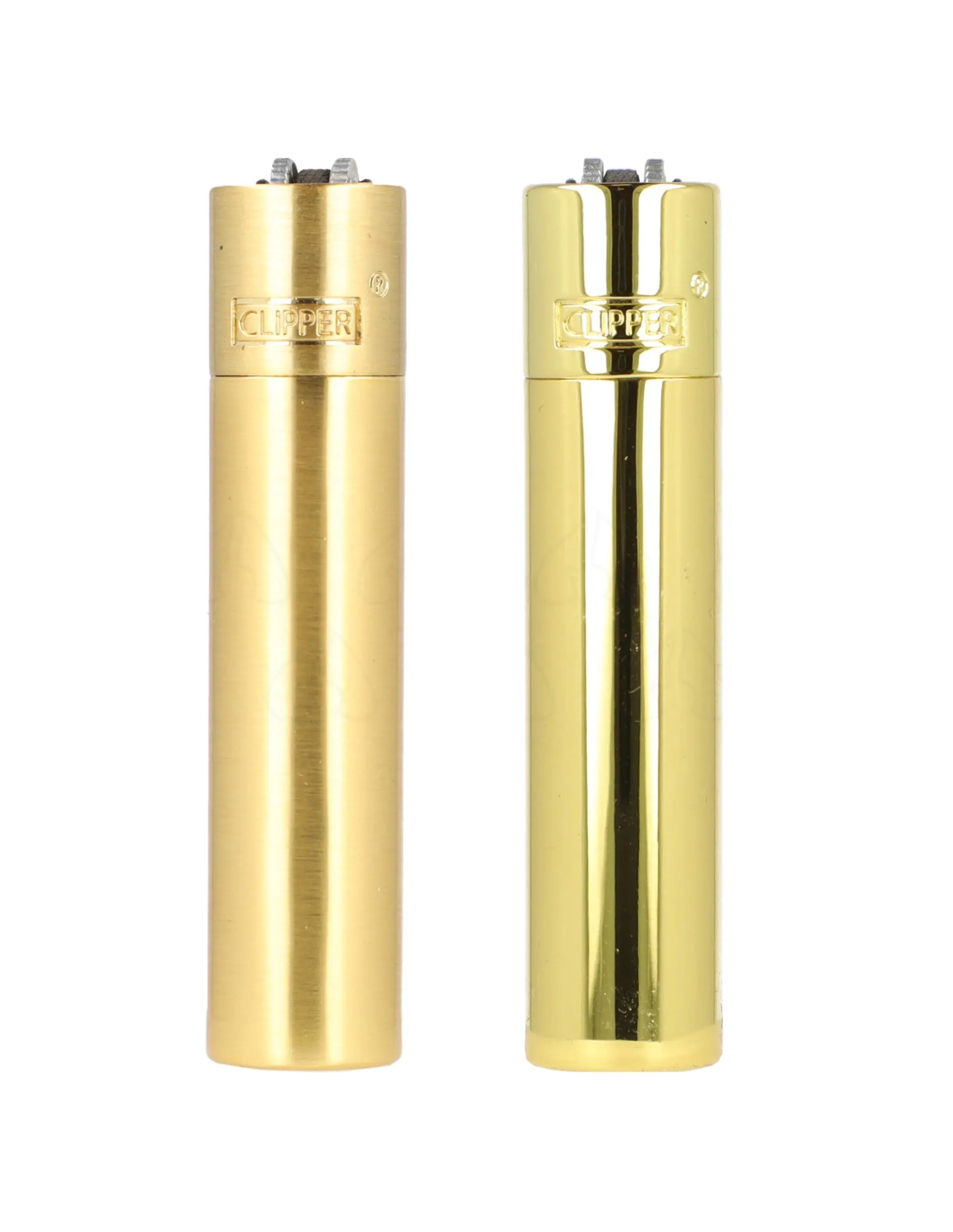 Encendedor Clipper Metálico Gold 2