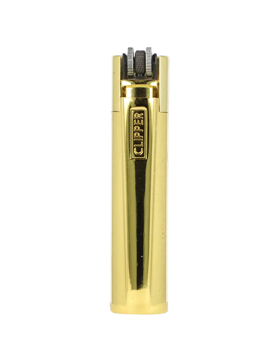 Encendedor Clipper Metálico Gold 4