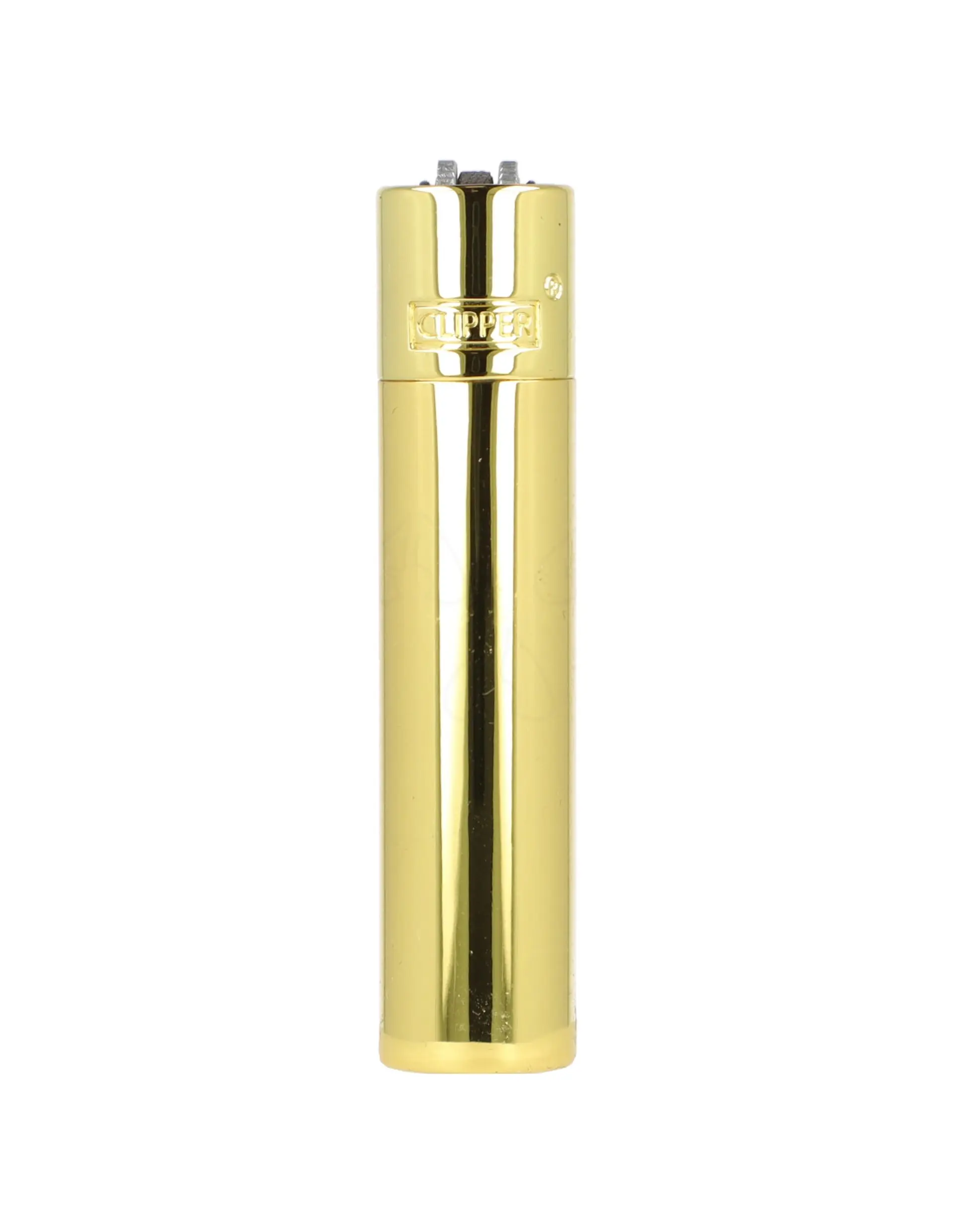 Encendedor Clipper Metálico Gold 5