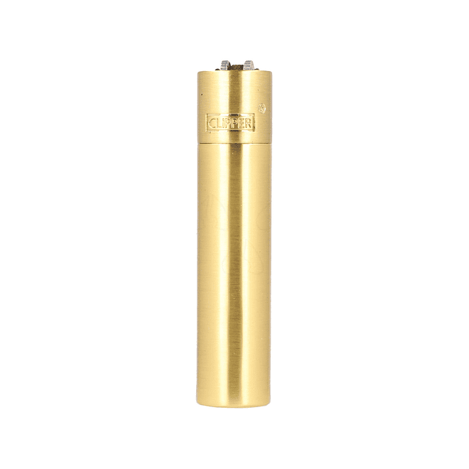 Encendedor Clipper Metálico Gold 8