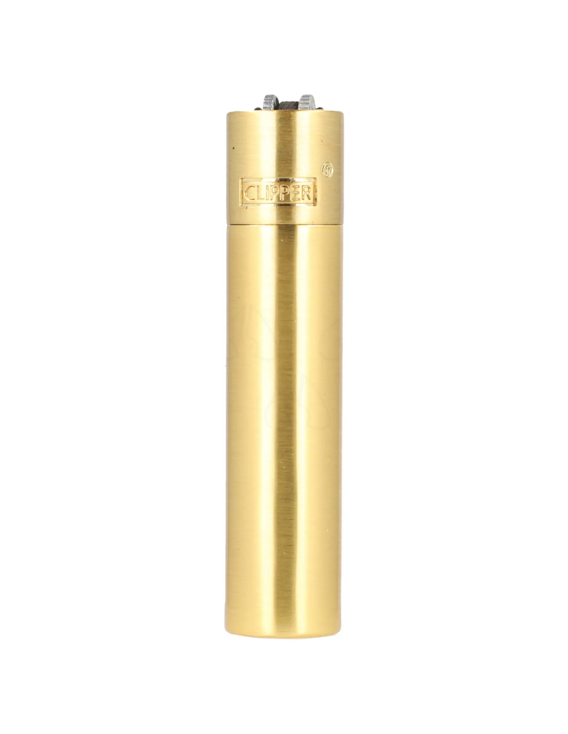 Encendedor Clipper Metálico Gold 8