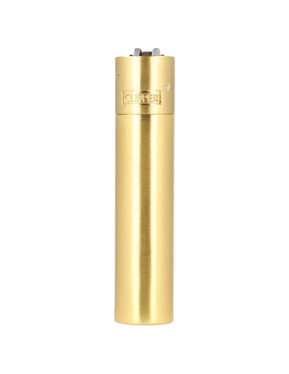 Encendedor Clipper Metálico Gold 8