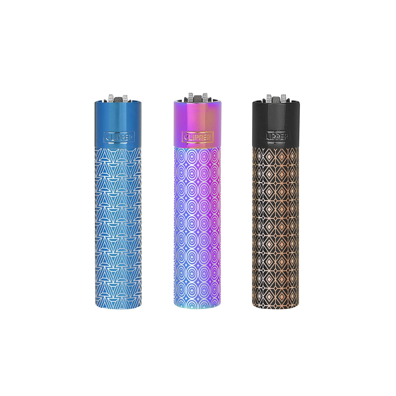 Encendedor Clipper Metálico All Patterns 3