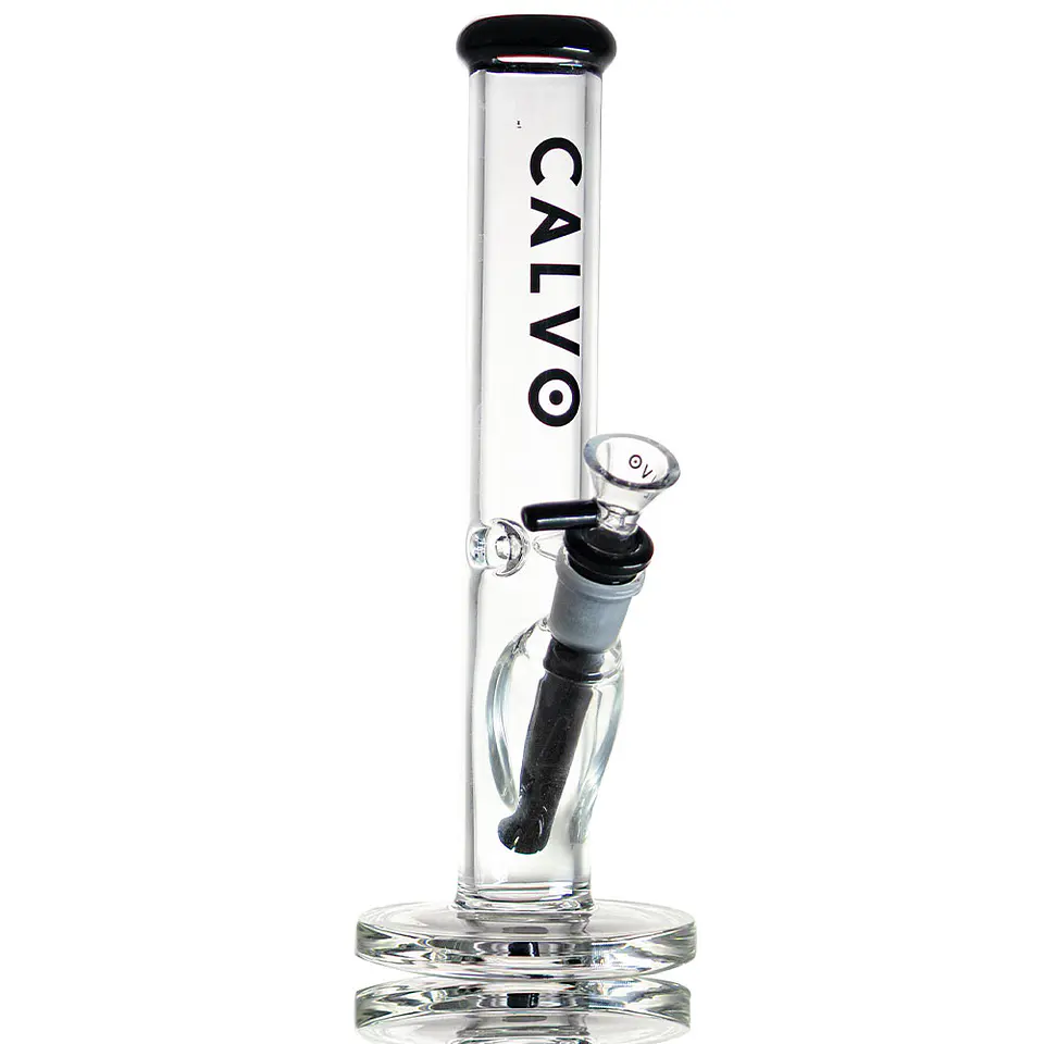 Calvo Glass Bong Straight Tube Lite 26cm 3
