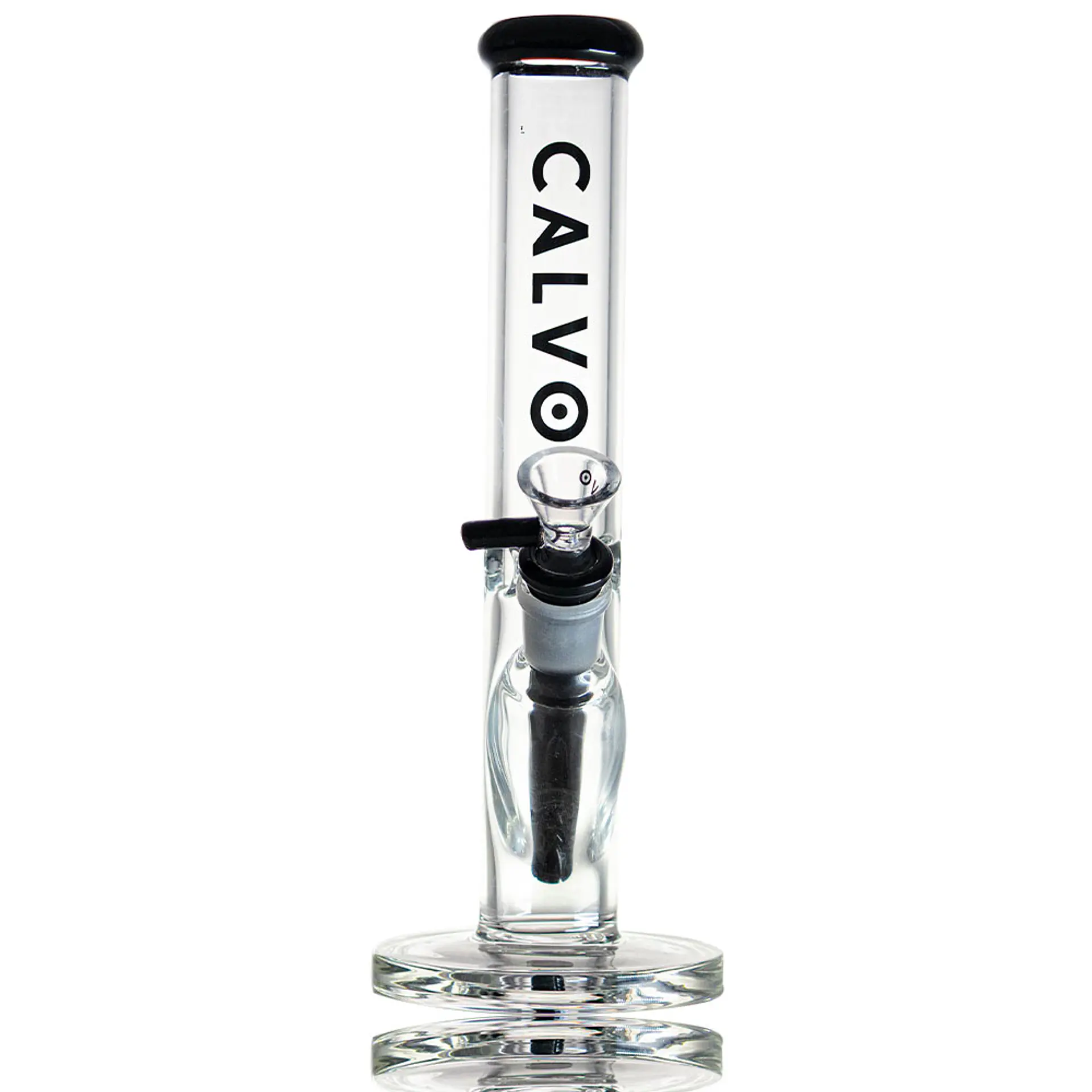 Calvo Glass Bong Straight Tube Lite 26cm 1