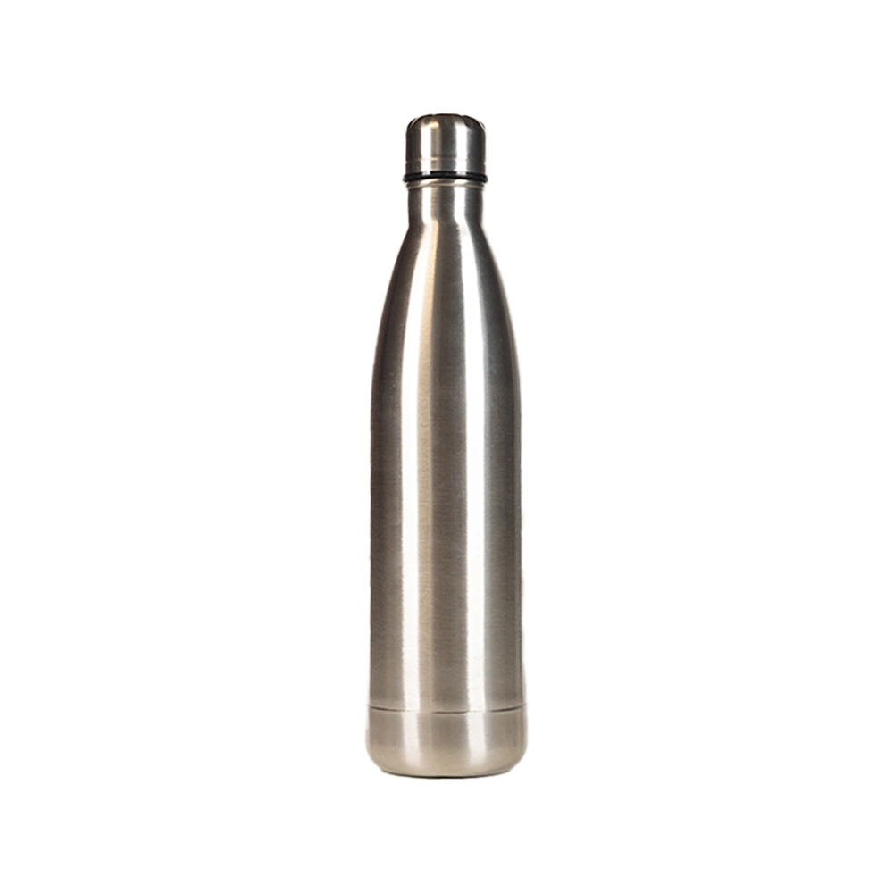 Botella Plateada Con Doble Fondo - OZeta Home