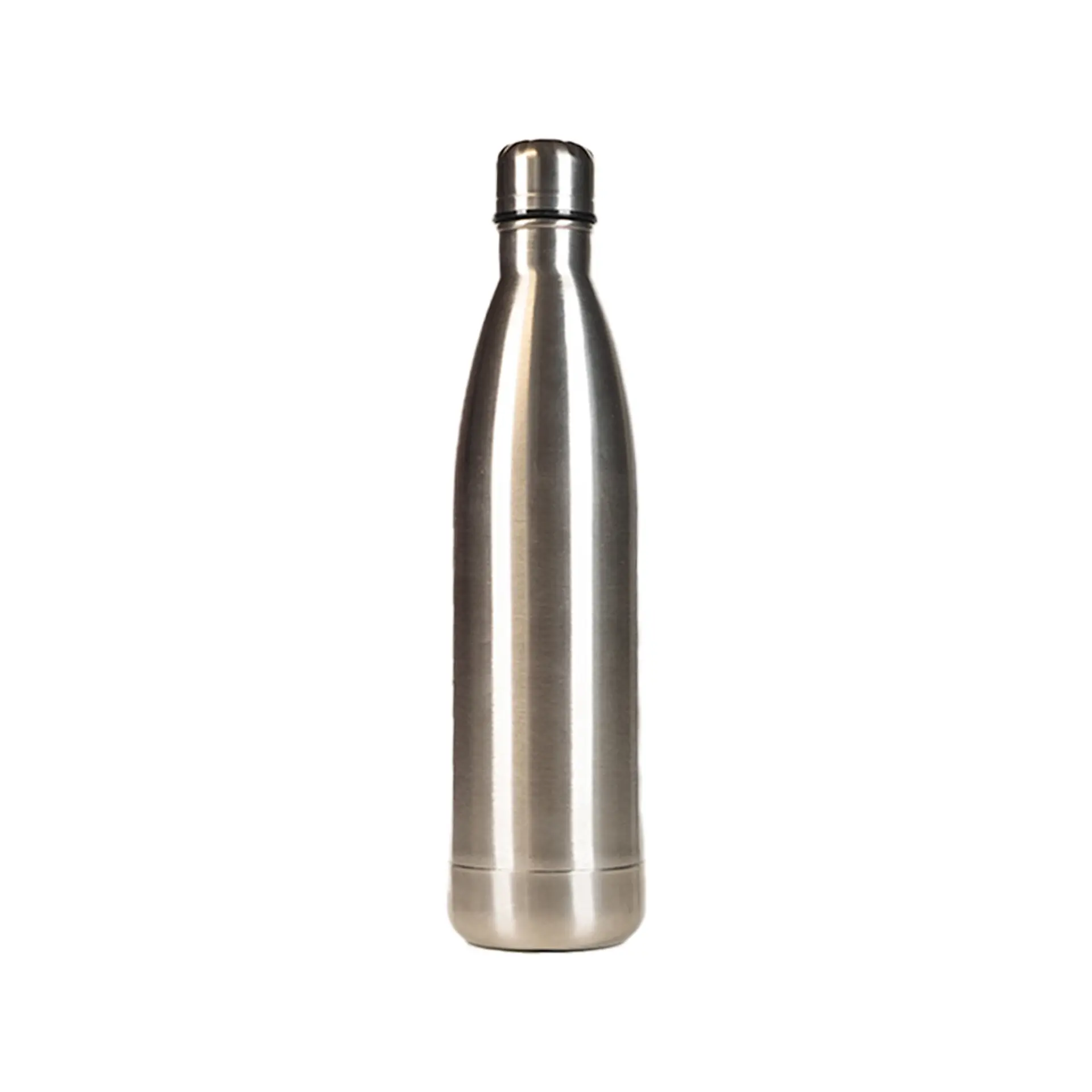 Botella Plateada Con Doble Fondo - OZeta Home 1