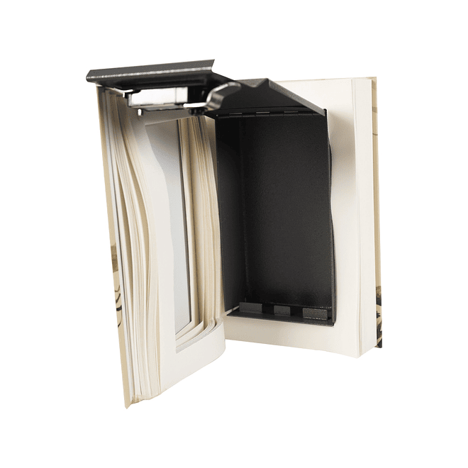 Libro Con Compartimiento Secreto - OZeta Home 3