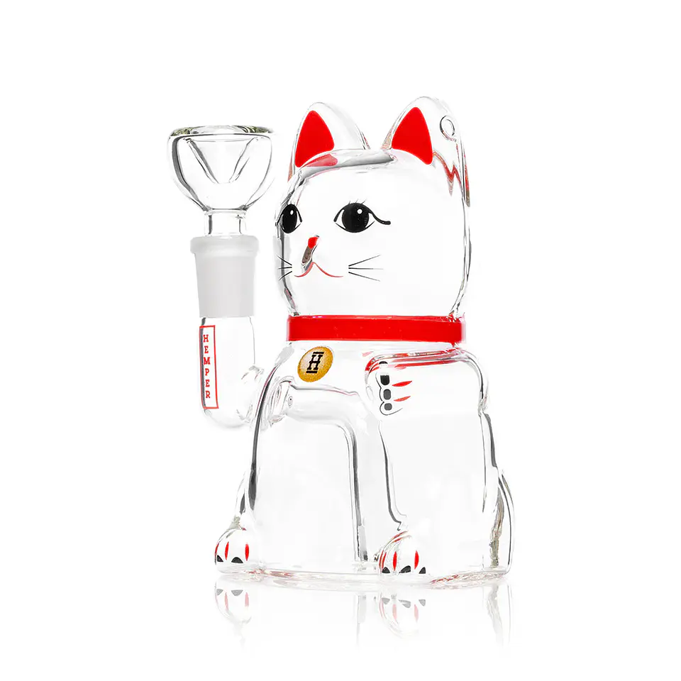 Hemper Bong Lucky Money Cat 13cm 3