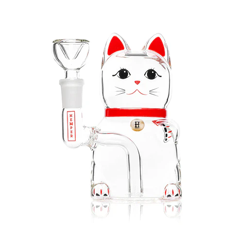 Hemper Bong Lucky Money Cat 13cm
