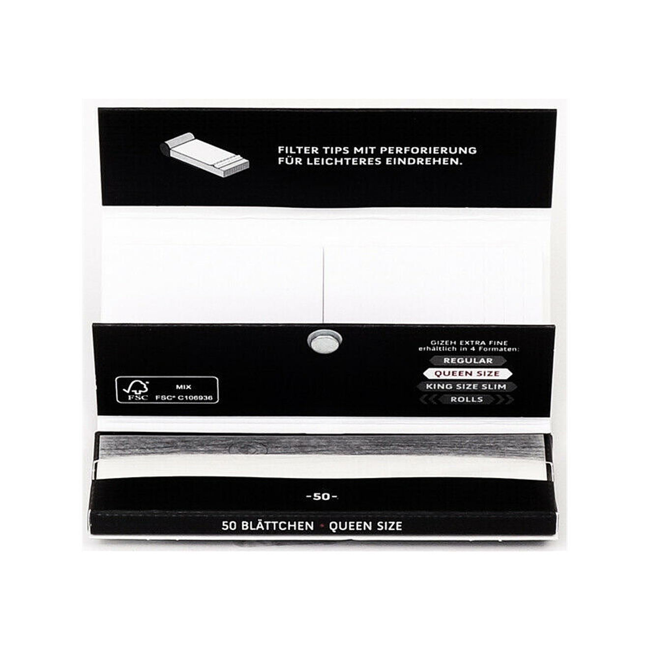 Papelillos Gizeh Queen Size + Tips 2