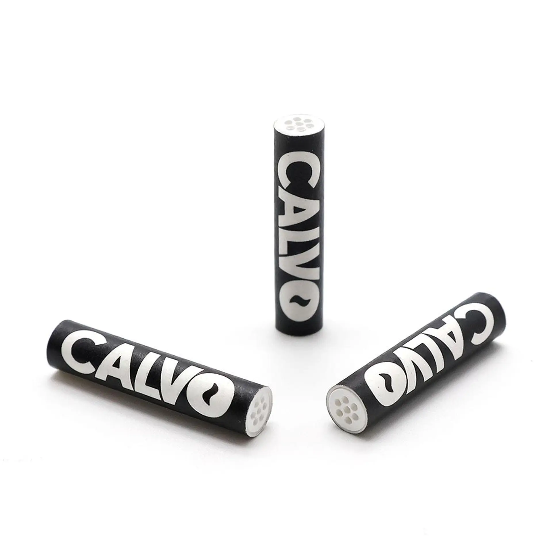Boquillas Carbón Activo Calvo Black 6mm 50 Uds. 2