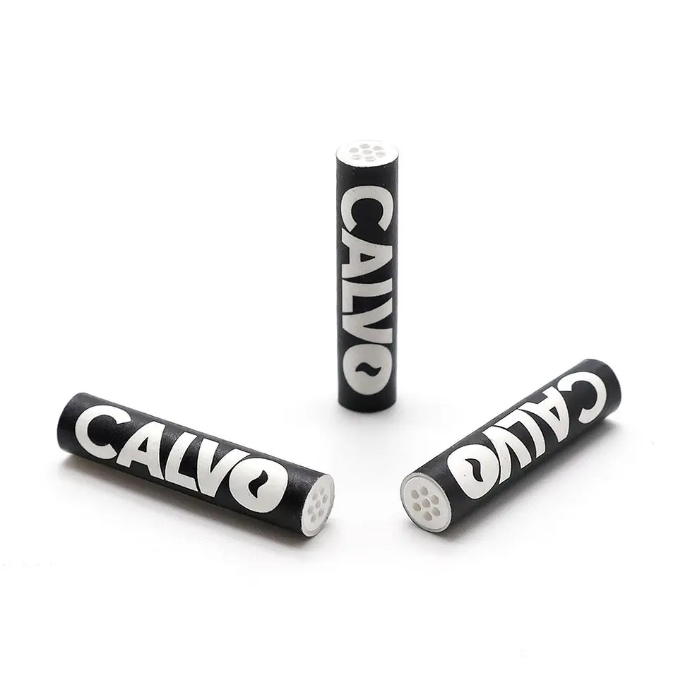 Boquillas Carbón Activo Calvo Black 6mm 50 Uds. 2