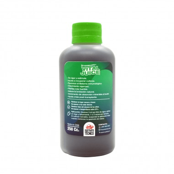 Sustrato Técnico Vital Juice Bio Estimulante 250ml 2
