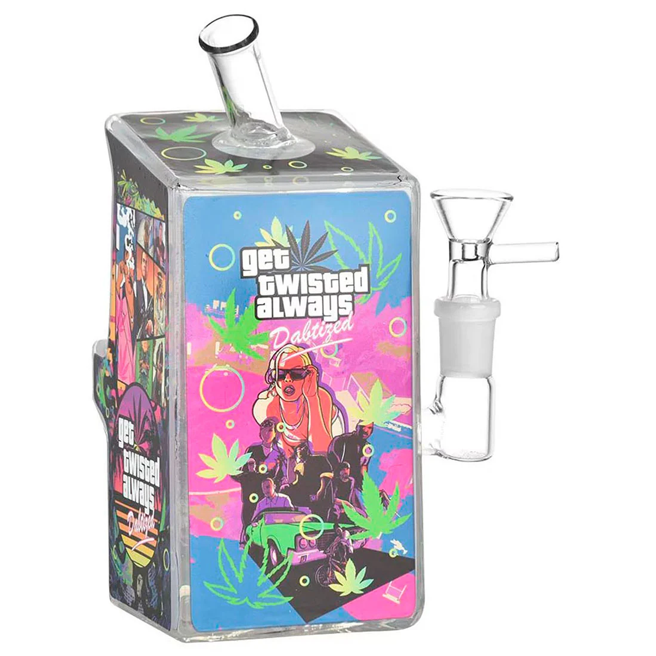 Dabtized Arcloudsz Bong Arcade 17cm 2