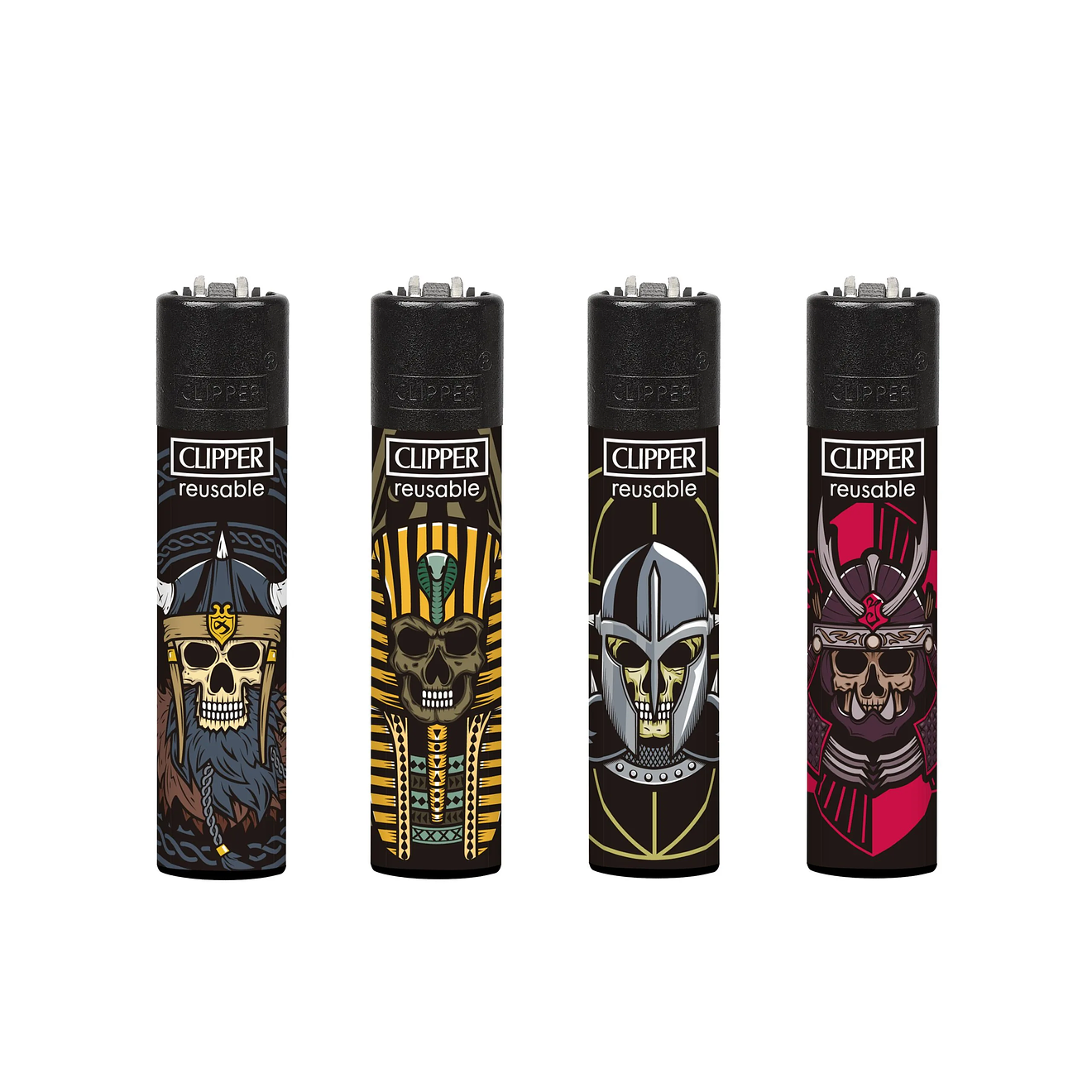 Encendedor Clipper Ancient Skulls 1