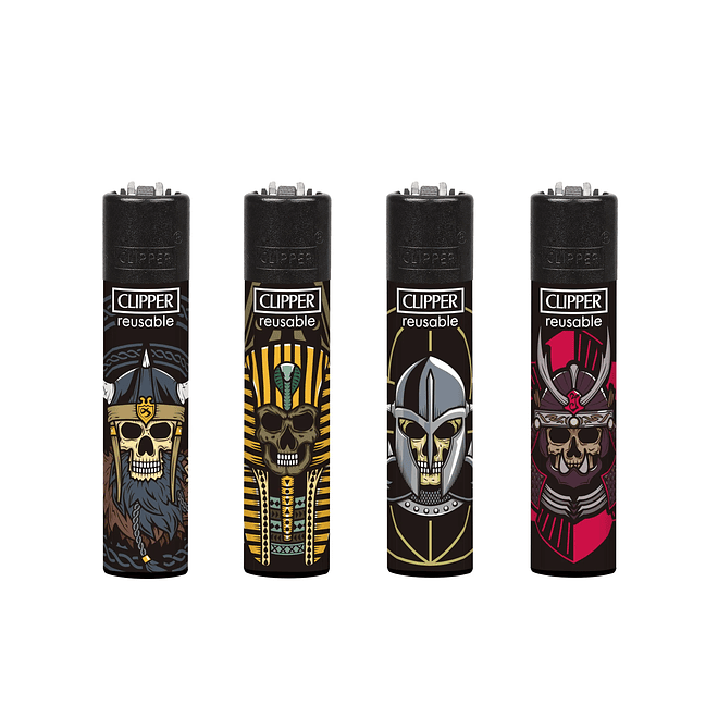 Encendedor Clipper Ancient Skulls 1