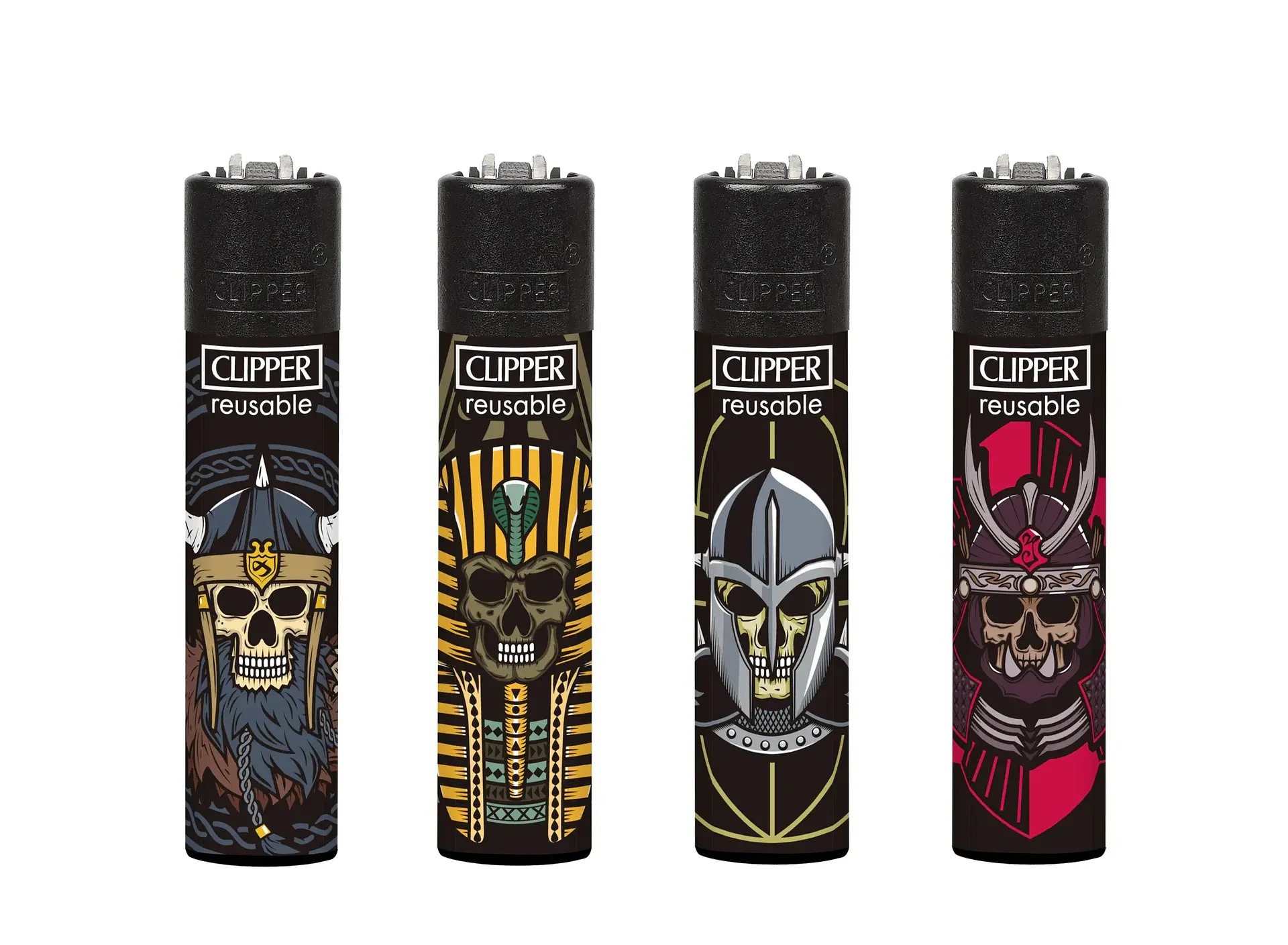 Encendedor Clipper Ancient Skulls 1