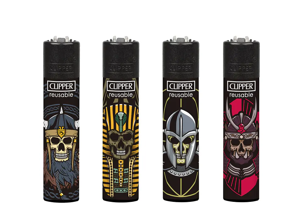 Encendedor Clipper Ancient Skulls 1