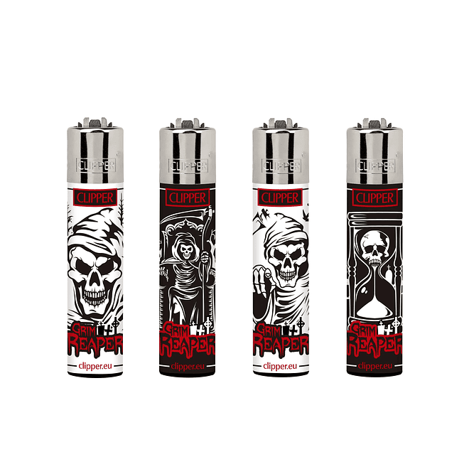 Encendedor Clipper Skull 8 1