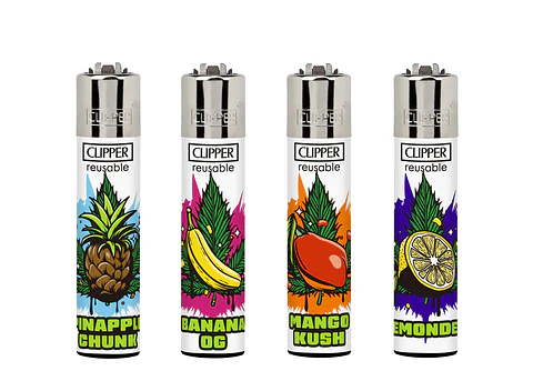 Encendedor Clipper Fruit Strains
