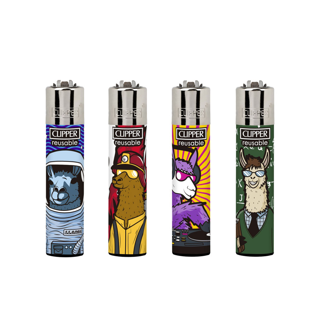 Encendedor Clipper Llama Work