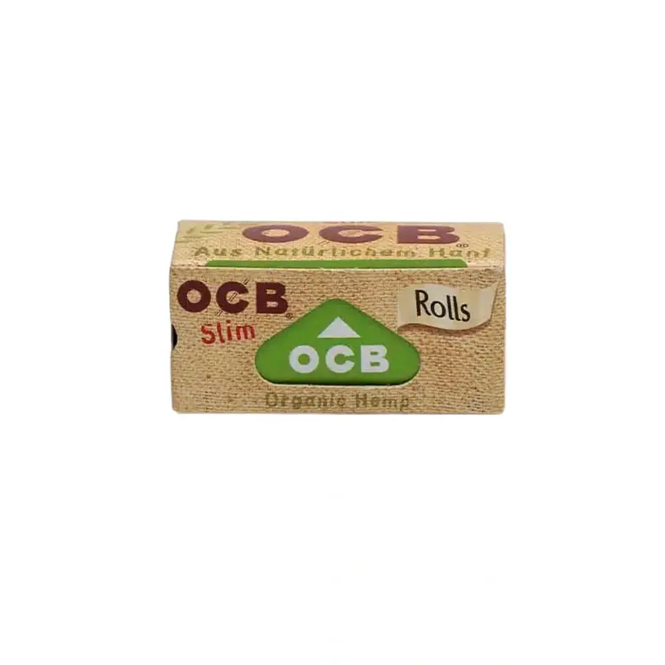 OCB Papelillos En Rollo Cañamo Organico 4mts 2