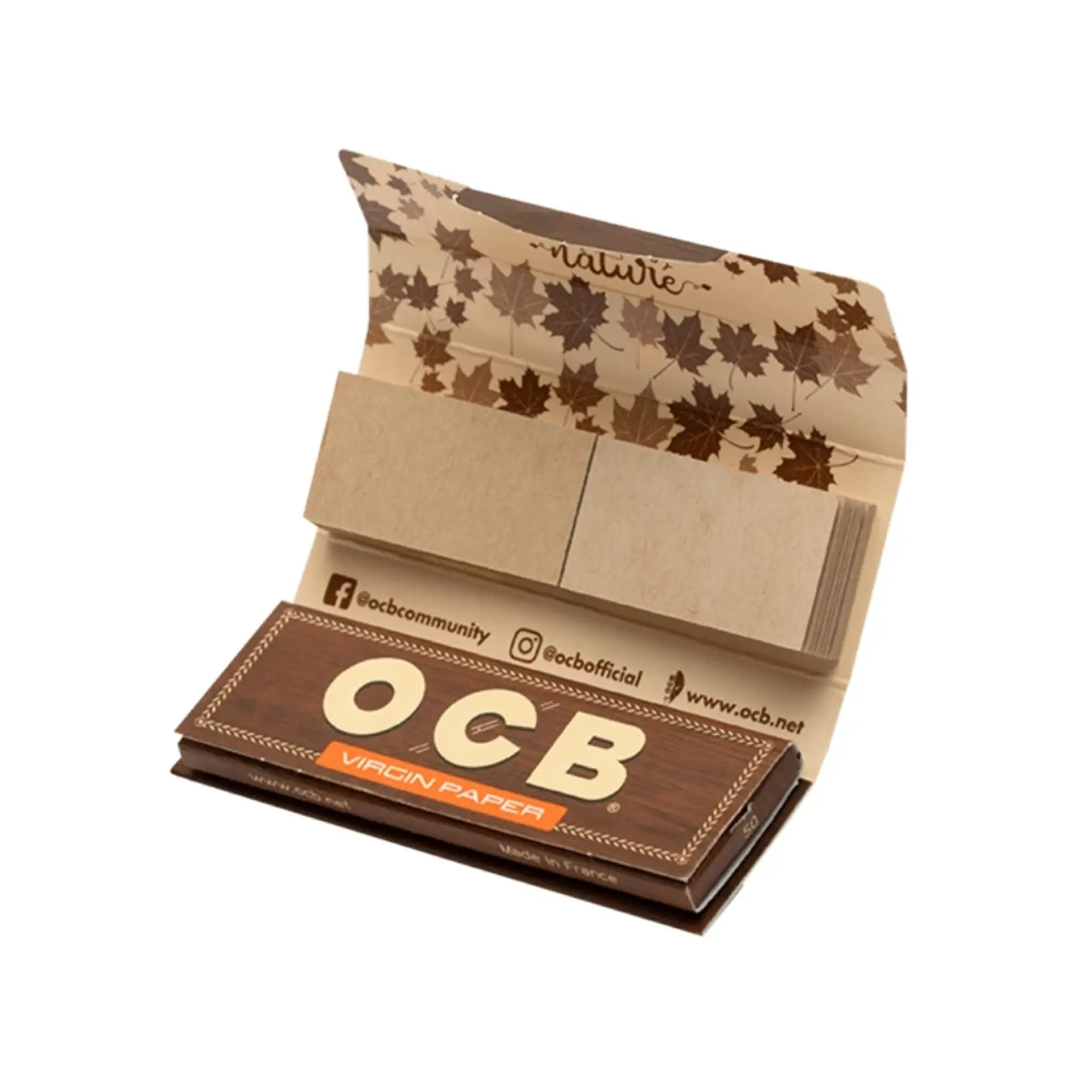 Papelillos OCB Virgin 1 1/4 + Tips 2