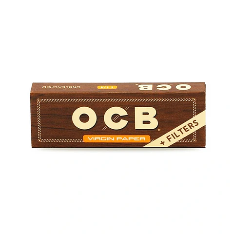 Papelillos OCB Virgin 1 1/4 + Tips