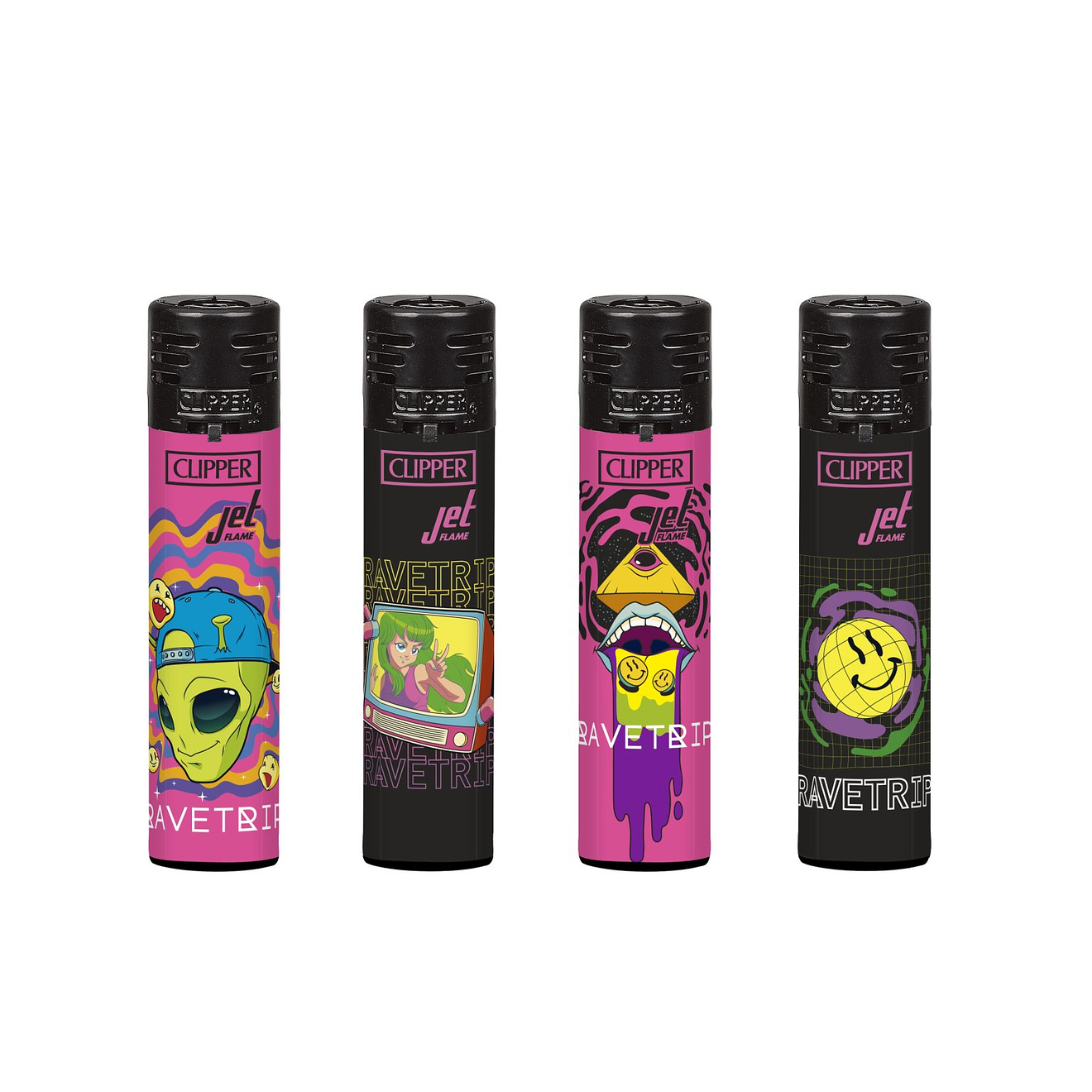 Encendedor Clipper Jet Flame Ravetrip 1