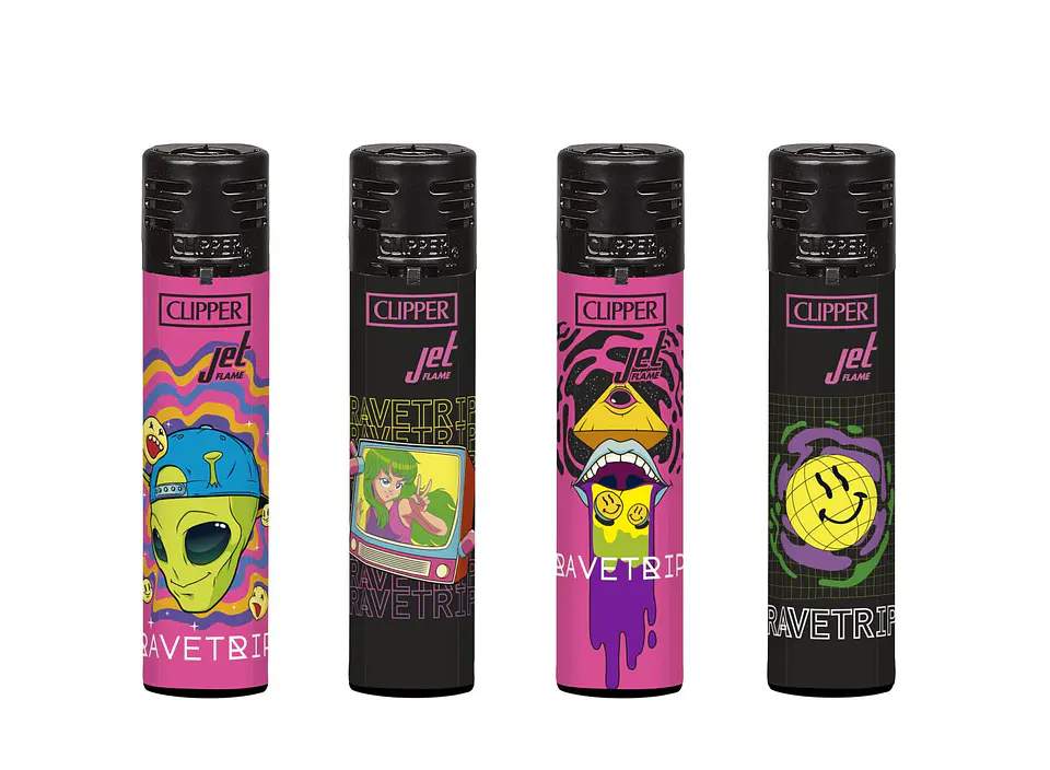 Encendedor Clipper Jet Flame Ravetrip 1