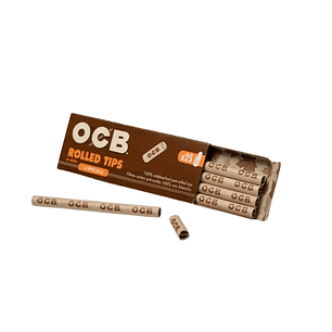 OCB Virgin Rolled Tips – Boquillas Preenrroladas