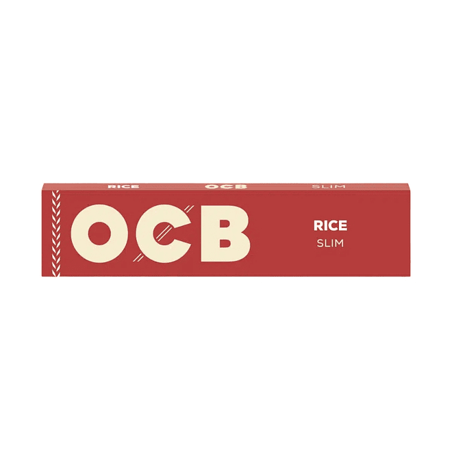 OCB Papelillos Rice Sin Blanquear King Size Slim 1
