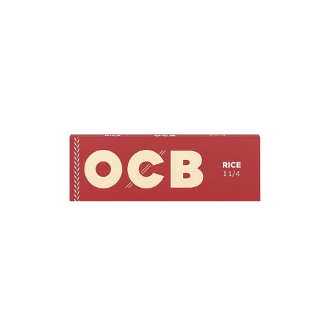 OCB Papelillos Rice Sin Blanquear 1 1/4
