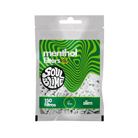 Filtros Soulblime Slim Menthol 6mm