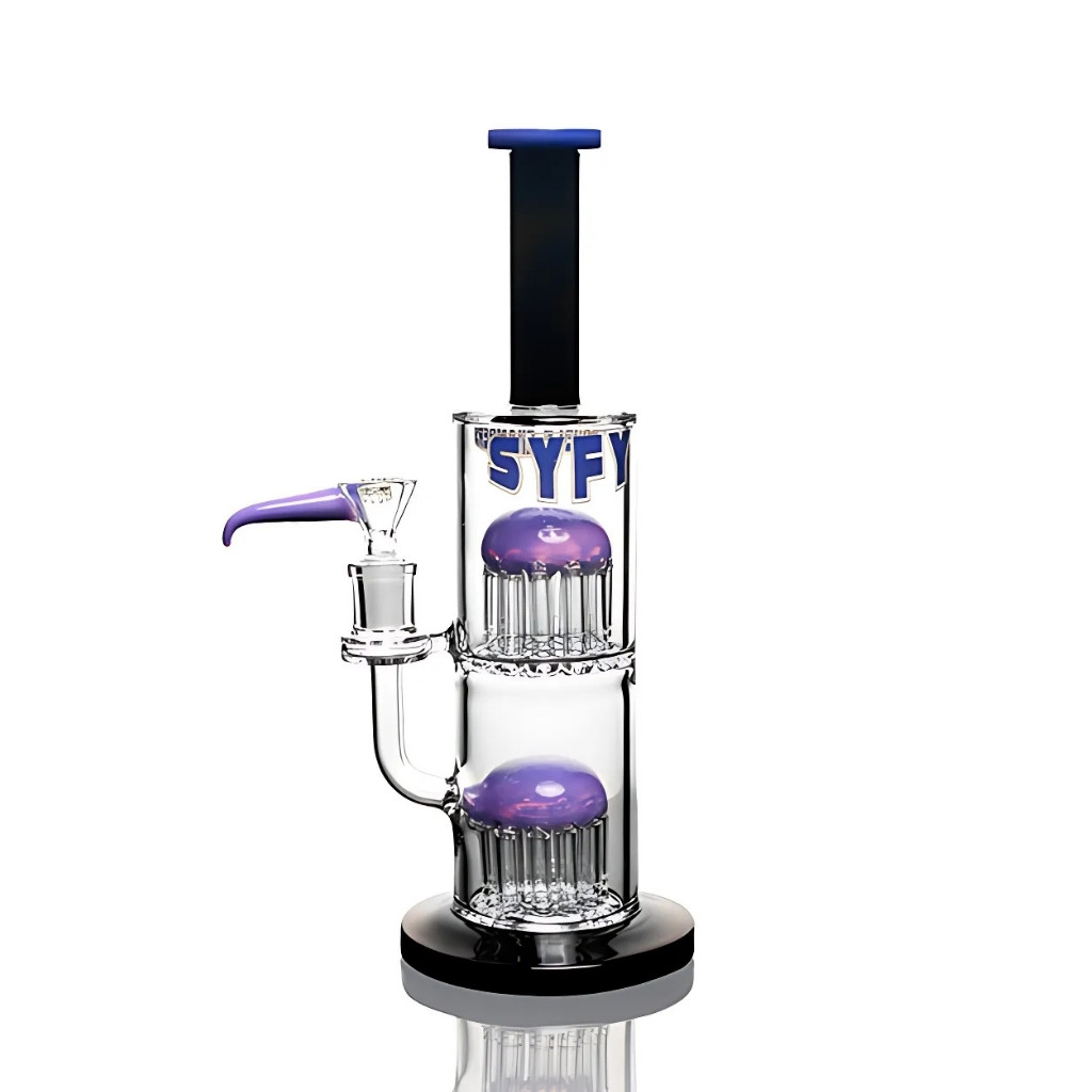 SYFY Bong Slime 29cm | Doble Tree Perc + Rejilla