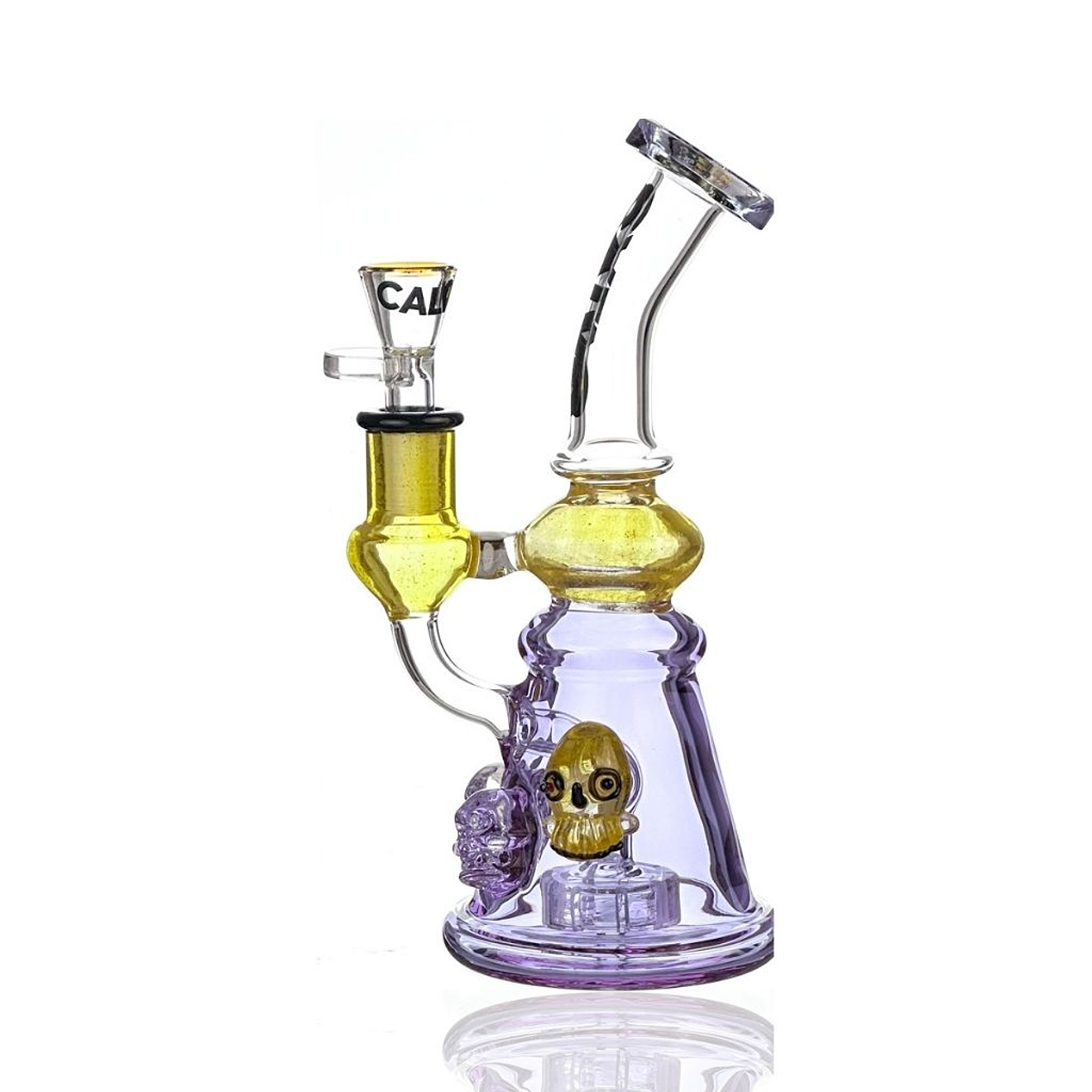 Calvo Bong Triple Skull Rig 21cm 1