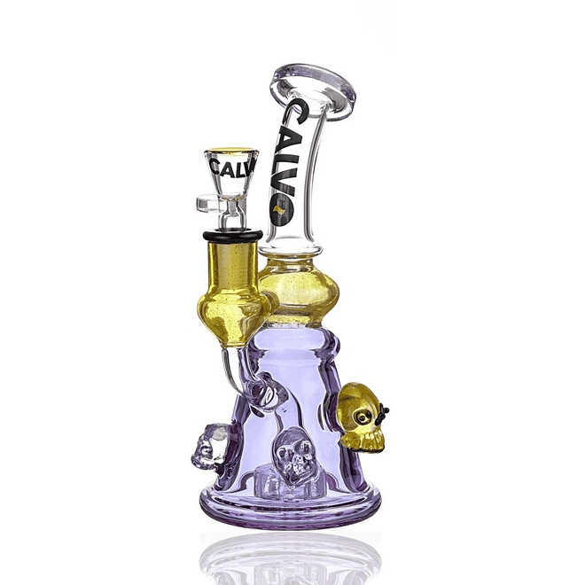 Calvo Bong Triple Skull Rig 21cm 2