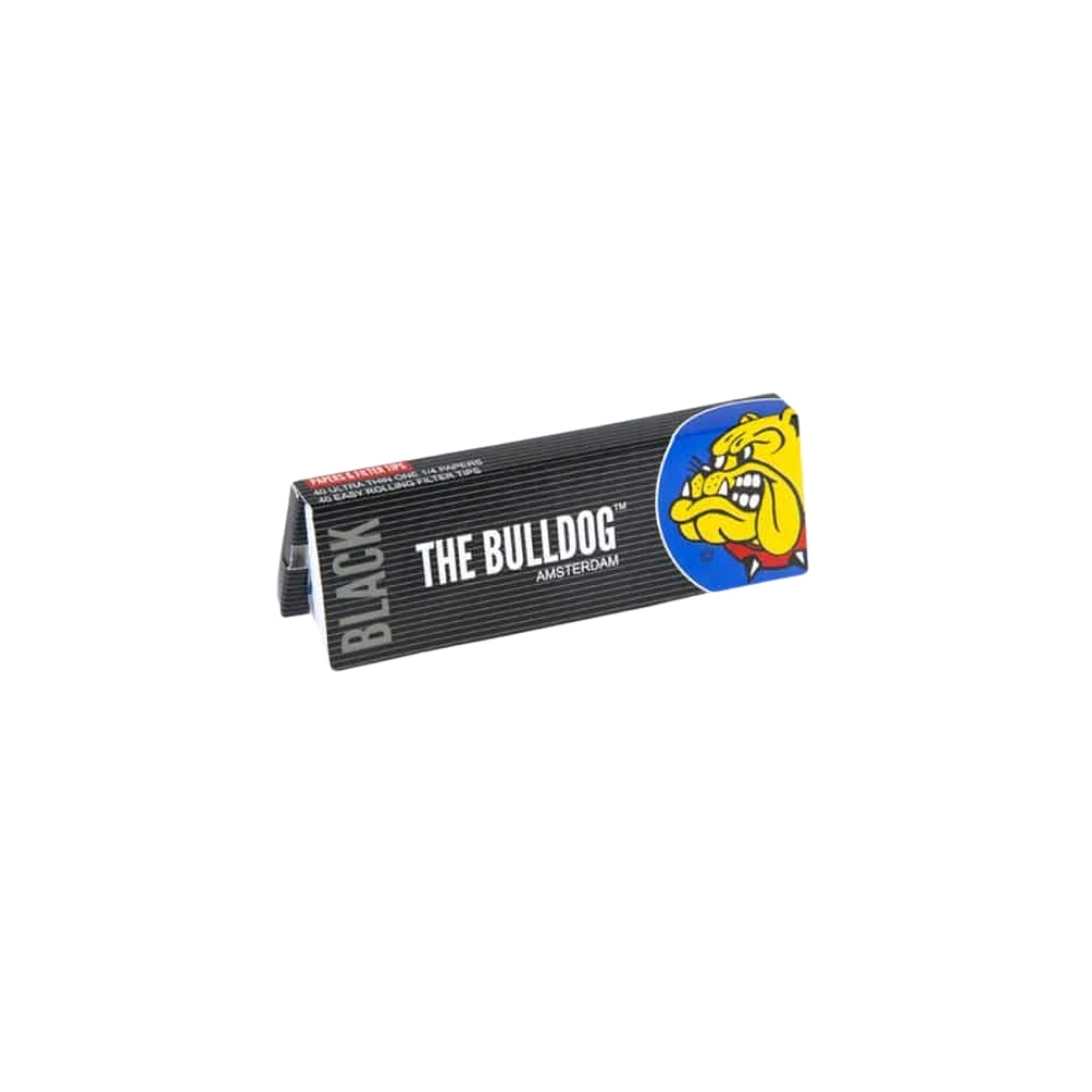 Bulldog Papelillos Black 1 1/4 + Boquillas 1