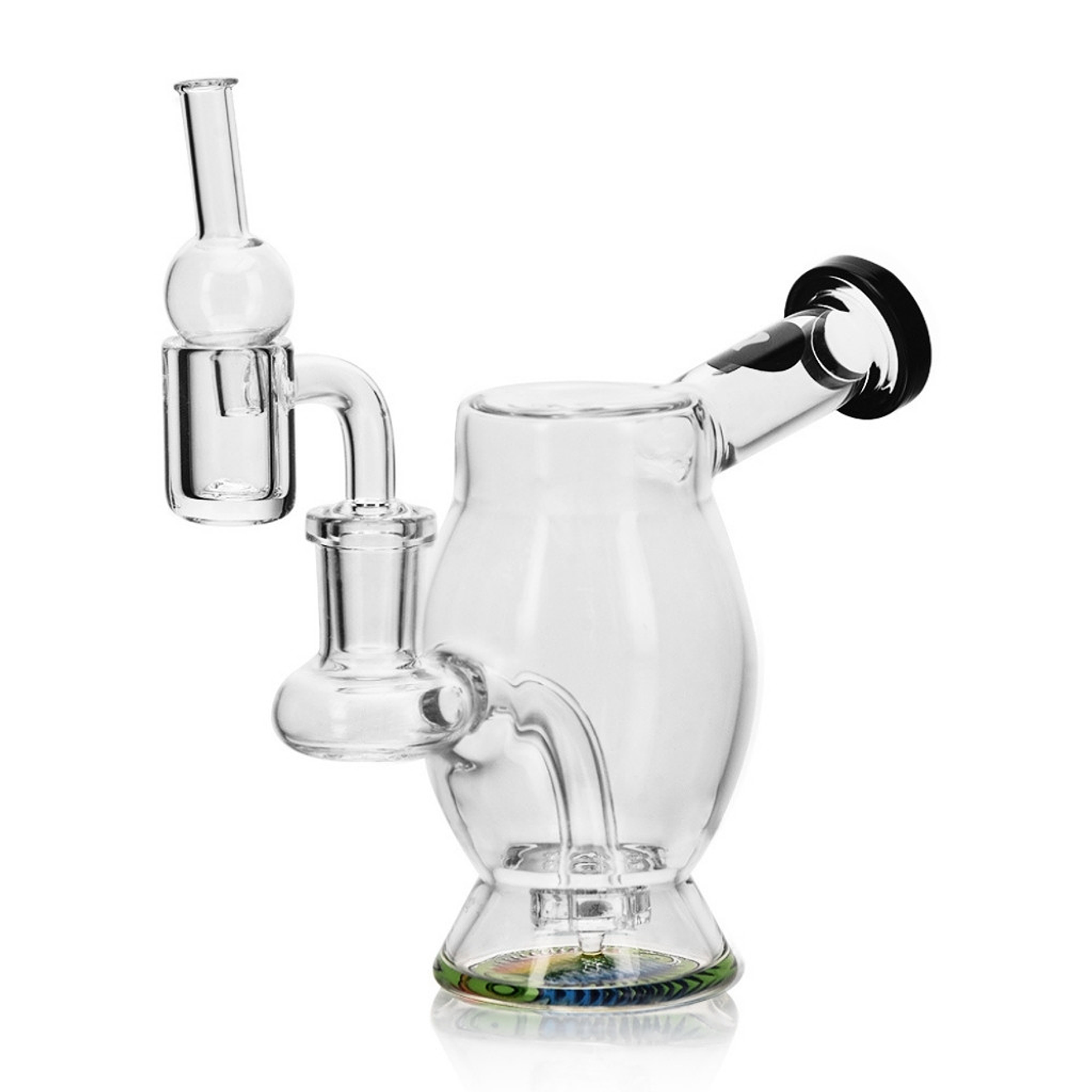 Calvo Wax Set Bubble Rig + Banger + Carb Cap 2