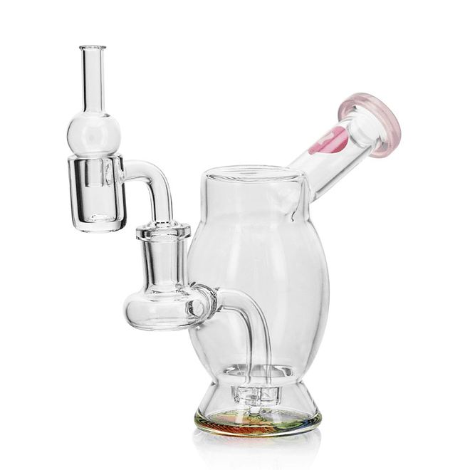 Calvo Wax Set Bubble Rig + Banger + Carb Cap 3