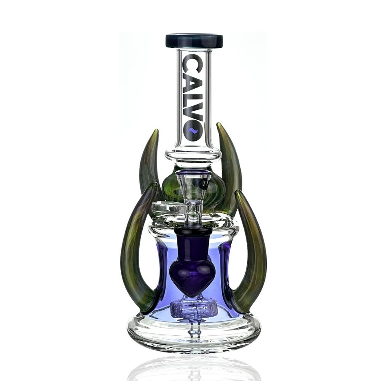 Calvo Bong Four Horn Rig Azul 22cm 2