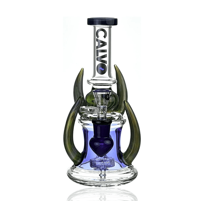 Calvo Bong Four Horn Rig Azul 22cm 2