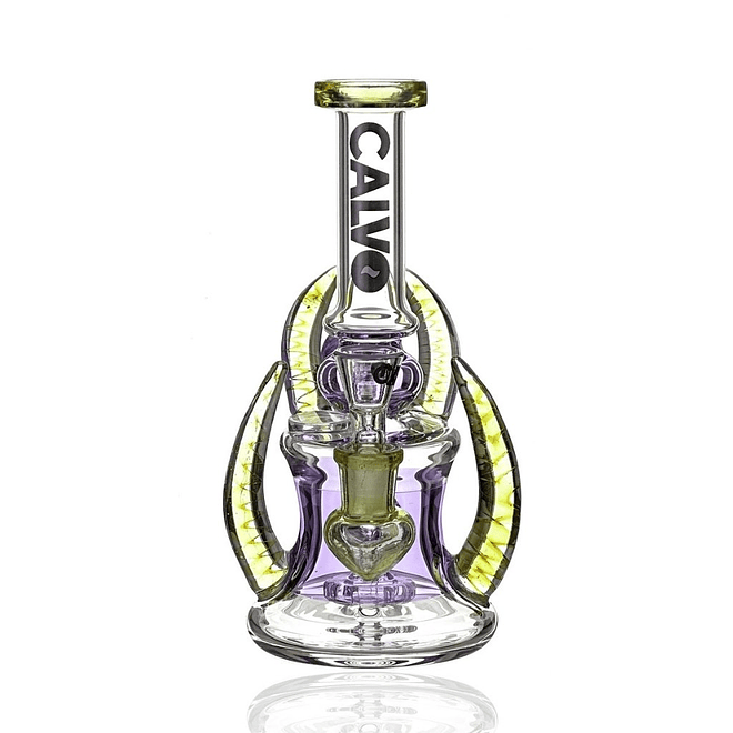 Calvo Bong Four Horn Rig Morado 20cm 2