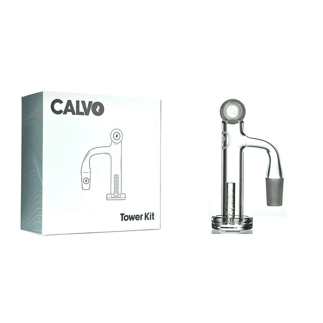 Calvo Banger Full Weld Tower Kit 90° - Macho 14mm 1