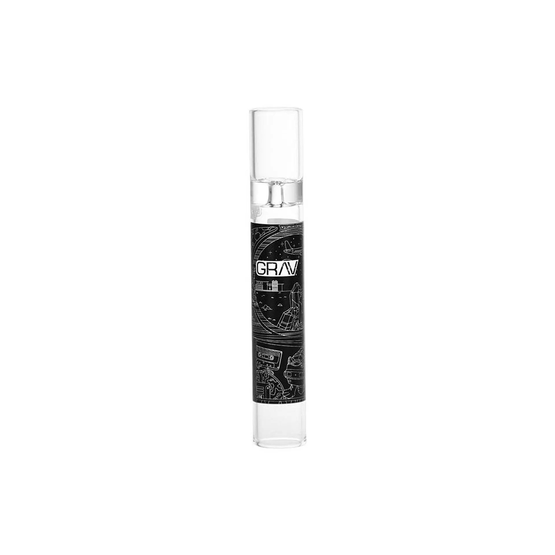 Grav Pipa Glass Taster Hitter con Tapa 12mm 1