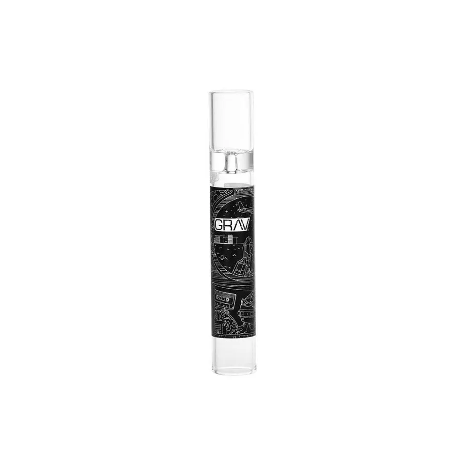 Grav Pipa Glass Taster Hitter con Tapa 12mm 1